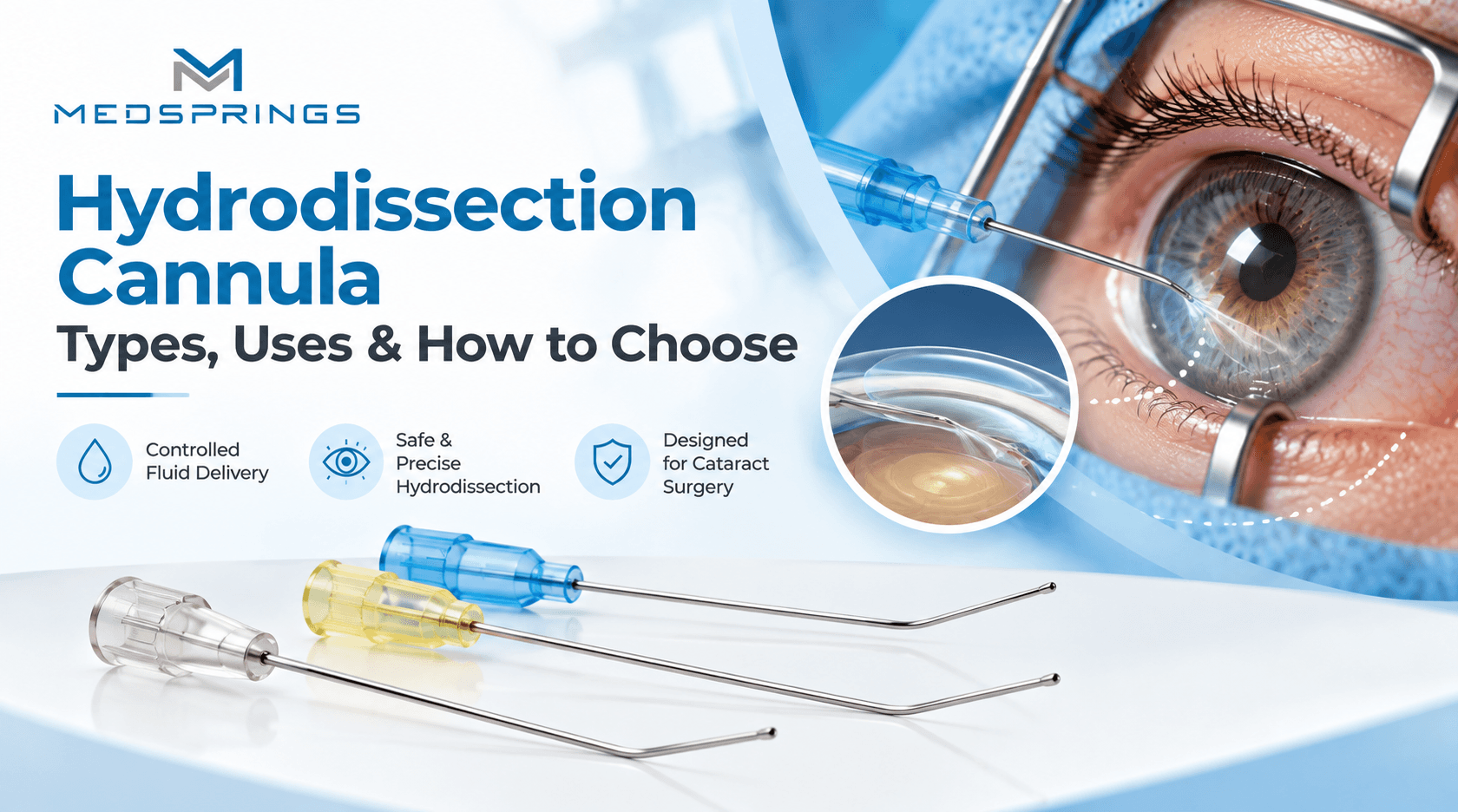 Hydrodissection Cannula: Types, Uses & How to Choose
